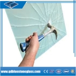 6.38-12.38mm safety building tempered laminated glass
