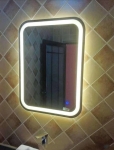 LED MIRROR SILVER MIRROR BATHROOM MIRROR VANITY MIRROR