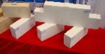 refractory fused mullite corundum bricks for glass furnace