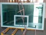 Tempered Glass with SilkScreen Print Used as Glass Basketball Board-AS/NZS:2208:1996,CE,ISO 9002