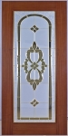 customized pattern flat stained glass for window and door decoration
