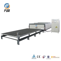 advanced system new design eva film sandwich glass processing equipment