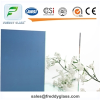 0.55-2.7mm Sheet clear aluminum Mirror blue back