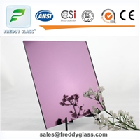 1.5mm-6mm Lilac Silver Mirror (double coated)