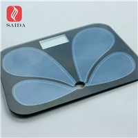 ITO coated glass top panel for body fat scale