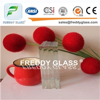 10mm Ultra Clear Float Glass/Low Iron Glass with High Transmission