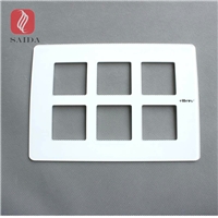 OEM Indian Z Wave Wifi Light Smart Touch Screen Switch Crystal Cover Glass Panel For Switch