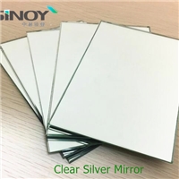 Environment Friendly Copper Free Lead Free Silver Mirror Glass