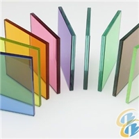 colorful 3mm+pvb+3mm laminated glass for decorate or building with ISO/3C certificate