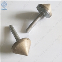 Straight shank Diamond Sintering Chamferer Glass Countersink Bit Core Drill Bit