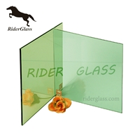 12mm Circle Tempered Glass Coating Manufacturer Reflective Glass Price In India