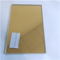 Temperable heat reflective coated glass