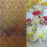 3mm 4mm 5mm 6mm Clear Bronze Nashiji/Karatachi/Chinchilla Pattenred Glass