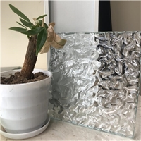 Hot-melt decorative glass