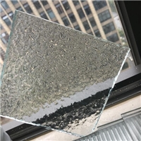 Hot-melt decorative glass