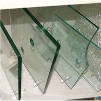 Customized clear tempered glass with High quality polished edge 