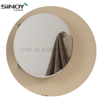 2020 Sliver Simple Silver Bathroom mirror with caps