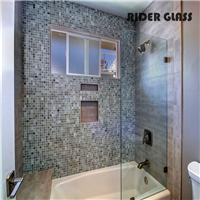 3-19mm shower door 12mm tempered safety glass