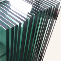 10.76mm laminated glass cutted