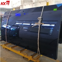 12mm Ford Blue Curved Tempered Glass Tinted Toughened Glass Manufacturer China