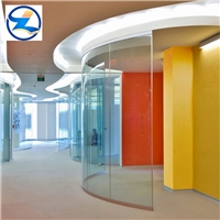 Bent tempered glass ,curved tempered glass, building glass