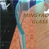 Bend Curved Tempered Laminated Glass