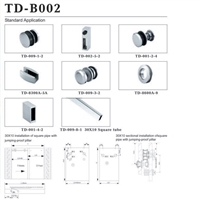 Sliding Door Fitting  TD-B002