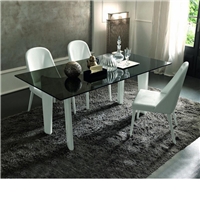 Polished Edge Clear Tempered Glass Furniture Board Chair Mat Glass Table Top
