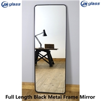 Stylish Full Length 4mm Silver Dressing Mirror Wall Mounted with Frame