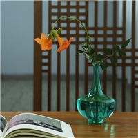 Hejian Huaqi high borosilicate glass hand-made Zen display vases