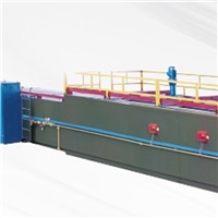 Gas and electric annealing furnace