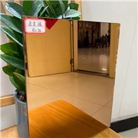 GOLDEN BRONZE ALUMINIUM MIRROR DOUBLE COATED 