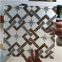 Factory  Sale  Decorative  wall  mirror  Art  glass