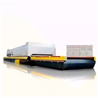 China supplier flat/bend glass tempering furnace