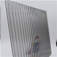 5mm 2440*1830 Grey Moru Patterned Glass for Decorative/Furniture/Architecture