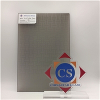 3.5/4/5/5.5/6/8/10/12mm Bronze Acid Etched Patterned Glass for Hotel Decoration/Cabinet